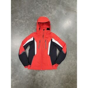 Obermeyer Mach 11 Jacket Teen XL 18 Red Ski Snow Technical Breathable Winter